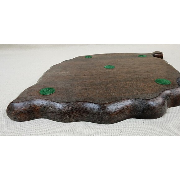 Vintage Cutler International Imperial Kayla Wood Leaf Tray (1950s–1970s) - Picture 7 of 11